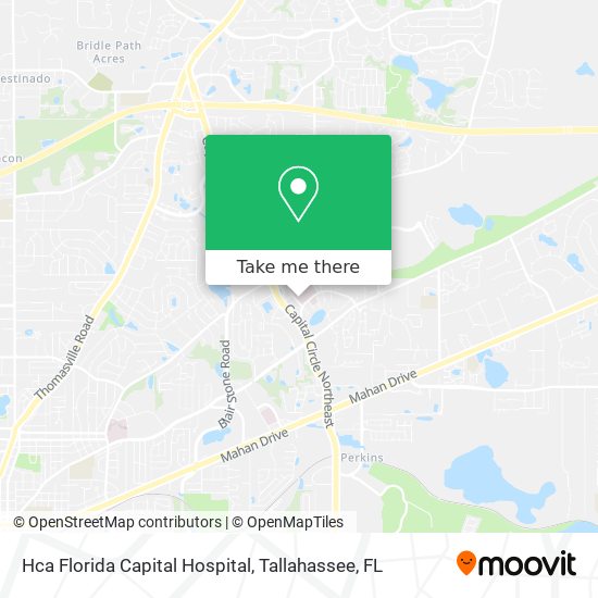 Mapa de Hca Florida Capital Hospital