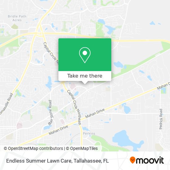 Endless Summer Lawn Care map