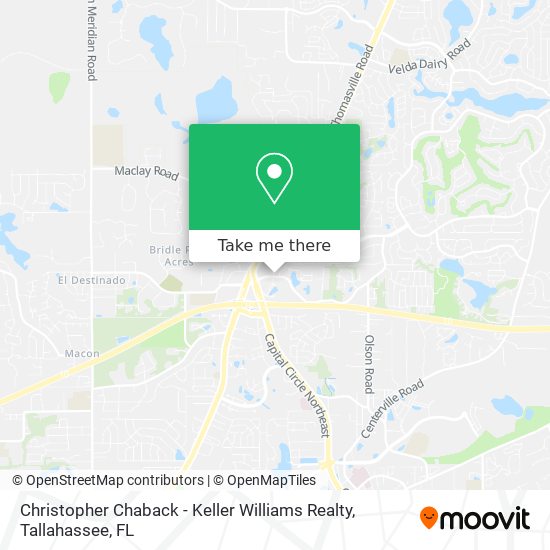 Christopher Chaback - Keller Williams Realty map