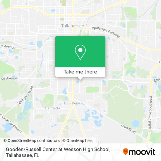 Gooden / Russell Center at Wesson High School map