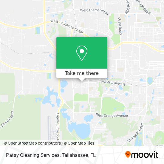 Patsy Cleaning Services map