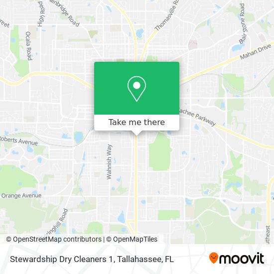 Stewardship Dry Cleaners 1 map