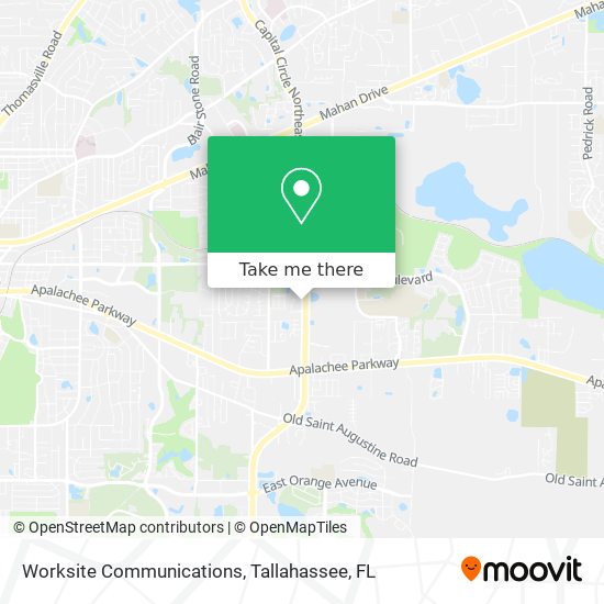 Worksite Communications map