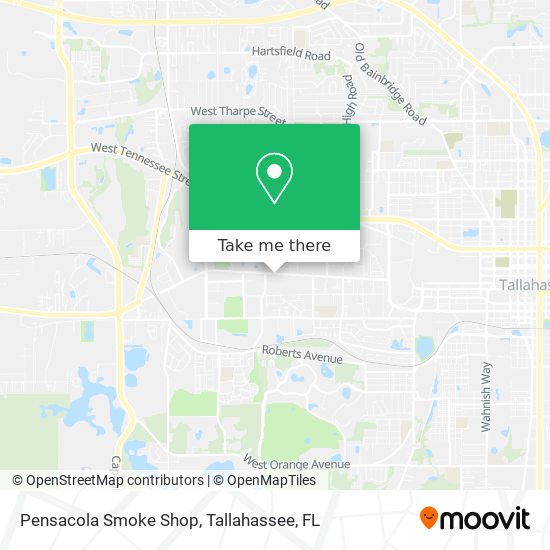 Pensacola Smoke Shop map