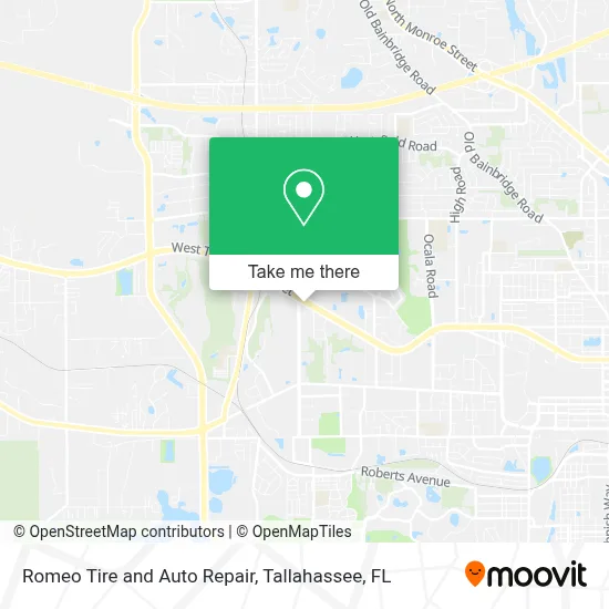 Romeo Tire and Auto Repair map