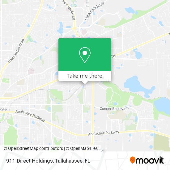 911 Direct Holdings map