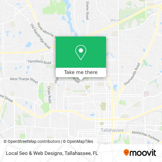 Local Seo & Web Designs map