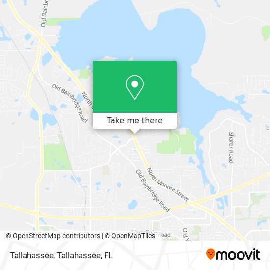 Mapa de Tallahassee