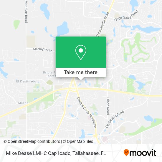 Mike Dease LMHC Cap Icadc map
