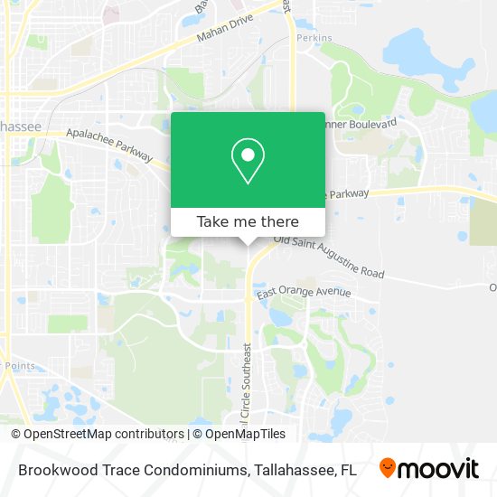 Brookwood Trace Condominiums map