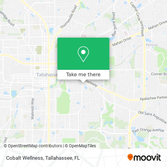 Cobalt Wellness map