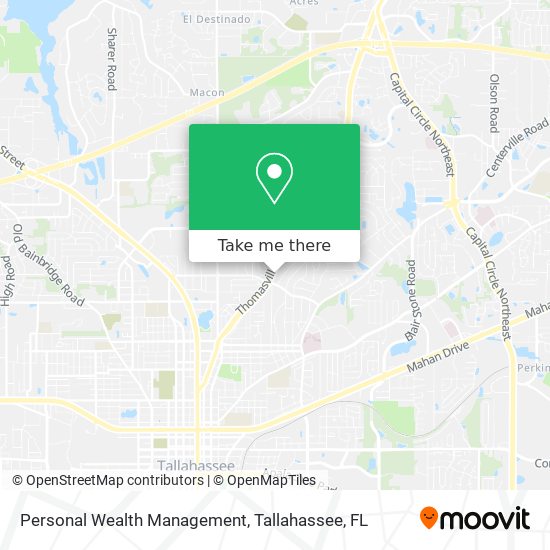 Mapa de Personal Wealth Management