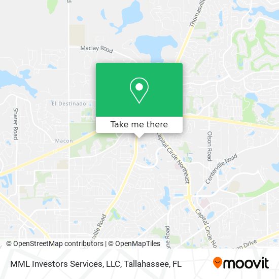 MML Investors Services, LLC map