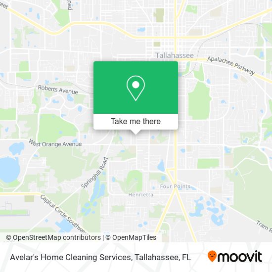 Avelar's Home Cleaning Services map