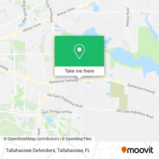 Tallahassee Defenders map