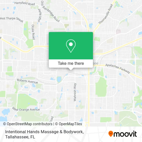 Intentional Hands Massage & Bodywork map