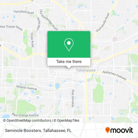 Seminole Boosters map