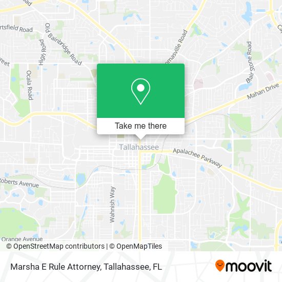 Marsha E Rule Attorney map