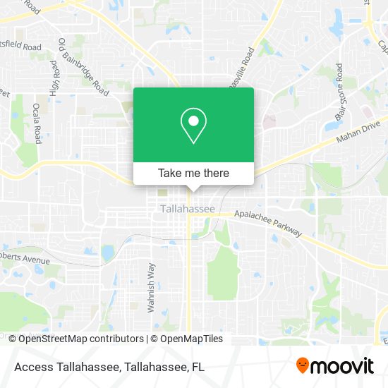 Mapa de Access Tallahassee