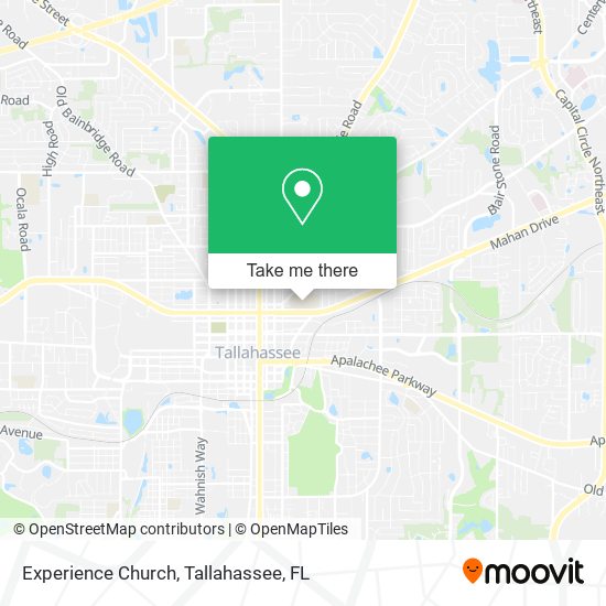 Experience Church map