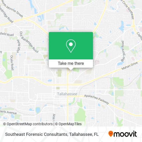 Southeast Forensic Consultants map
