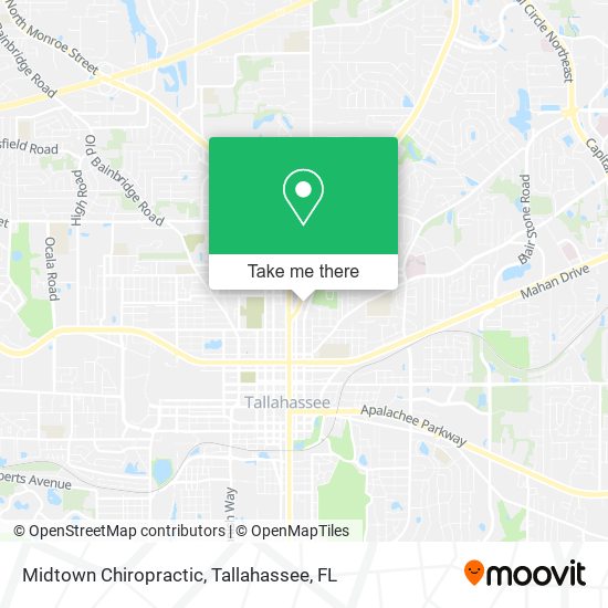 Midtown Chiropractic map