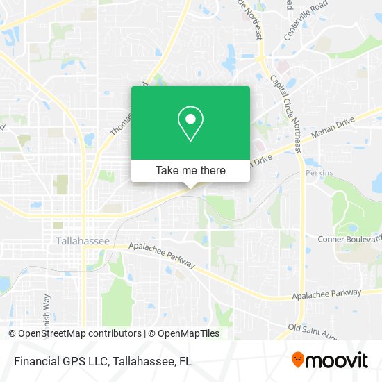 Mapa de Financial GPS LLC