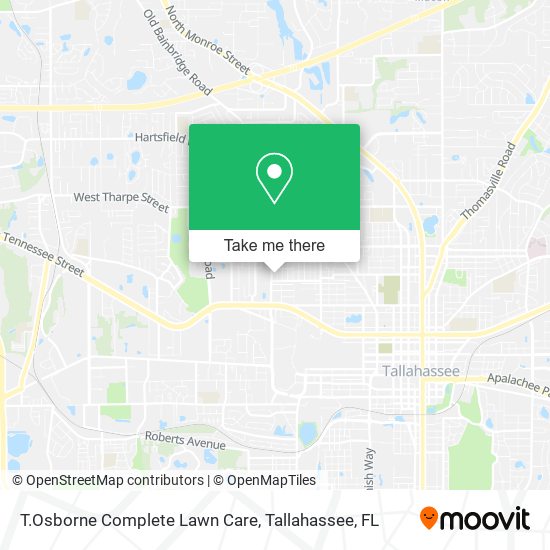 T.Osborne Complete Lawn Care map