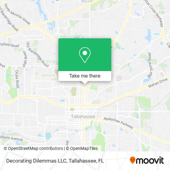 Decorating Dilemmas LLC map