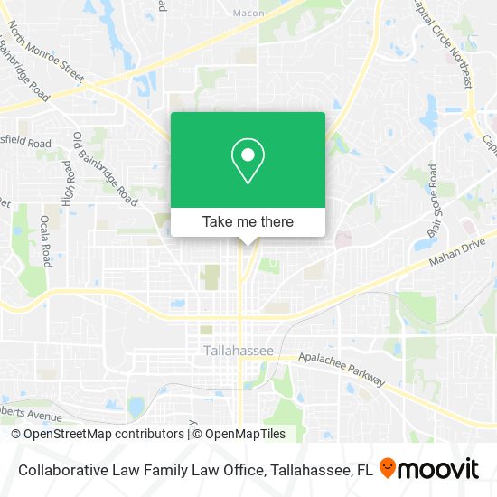 Collaborative Law Family Law Office map