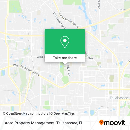 Aotd Property Management map