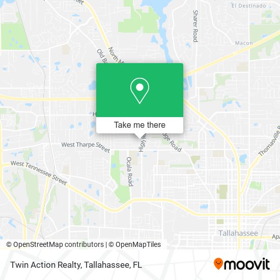 Twin Action Realty map