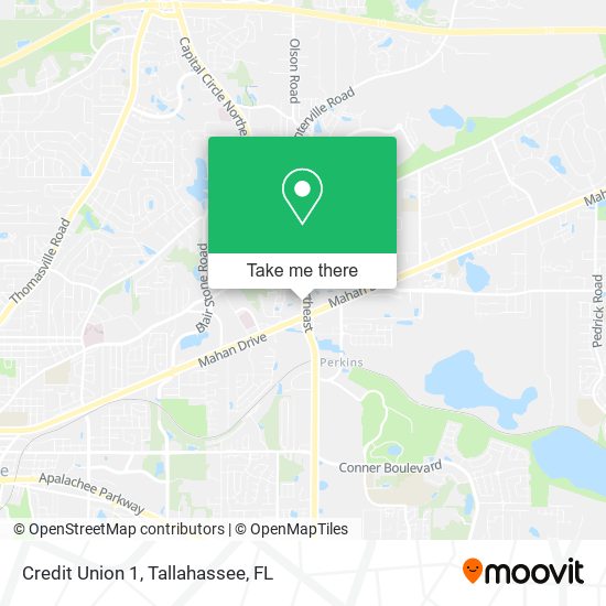 Credit Union 1 map