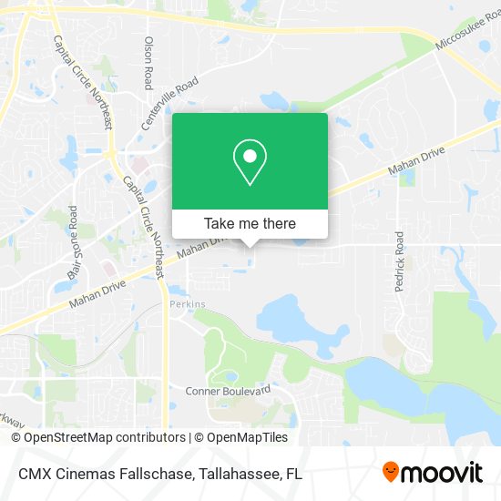 CMX Cinemas Fallschase map