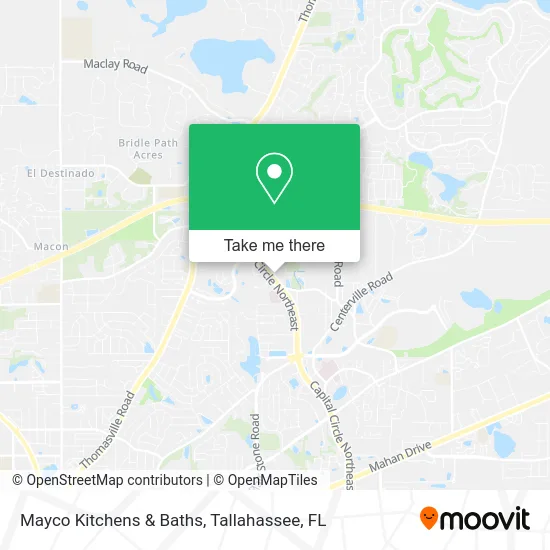 Mayco Kitchens & Baths map