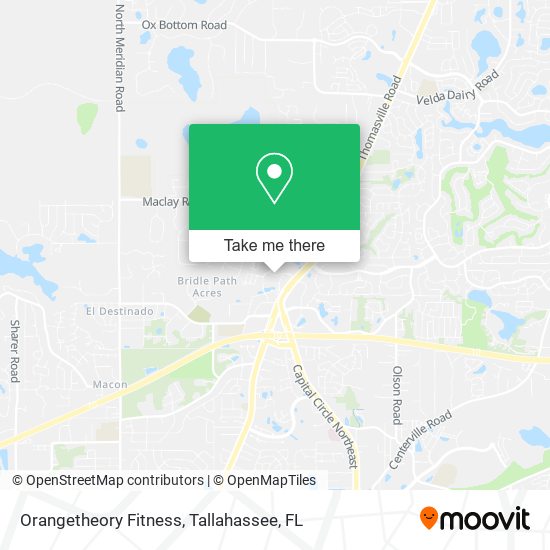 Orangetheory Fitness map