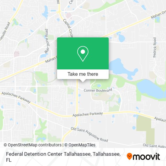 Mapa de Federal Detention Center Tallahassee