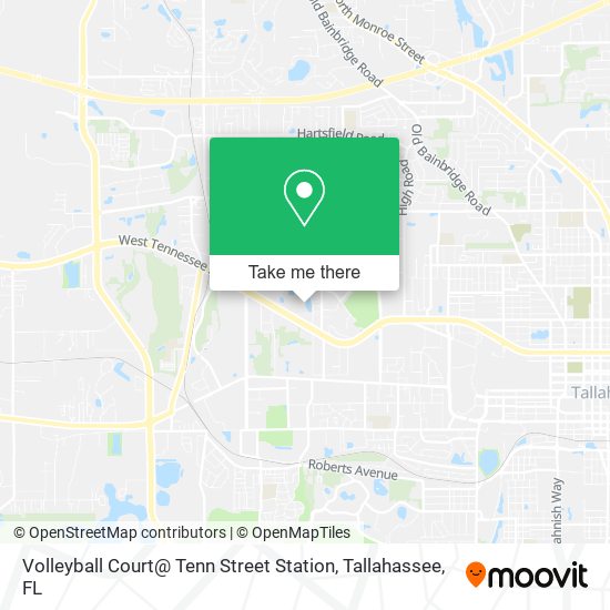 Volleyball Court@ Tenn Street Station map