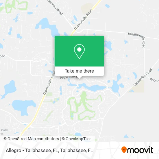 Allegro - Tallahassee, FL map