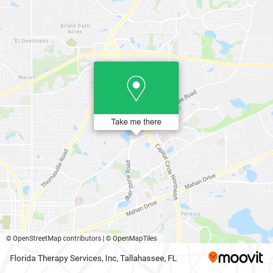 Florida Therapy Services, Inc map