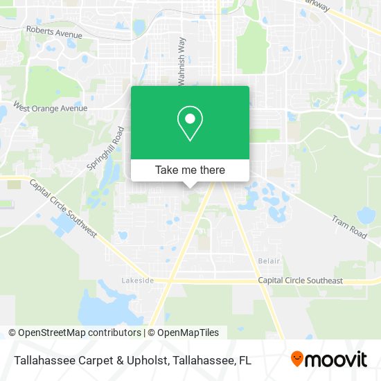 Tallahassee Carpet & Upholst map