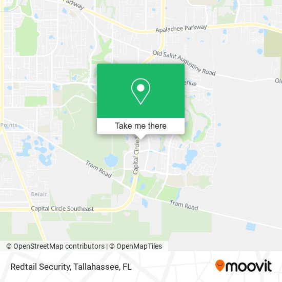 Redtail Security map