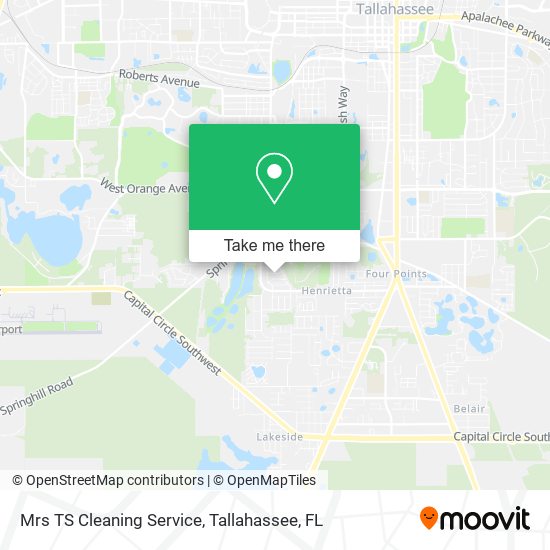 Mrs TS Cleaning Service map