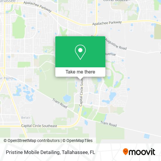 Pristine Mobile Detailing map