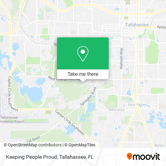 Mapa de Keeping People Proud