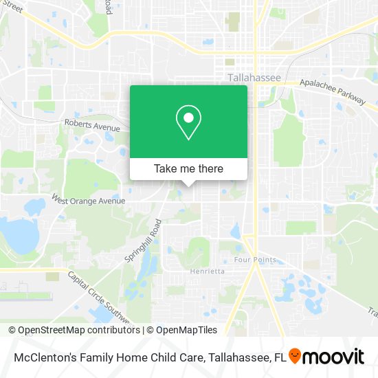 McClenton's Family Home Child Care map