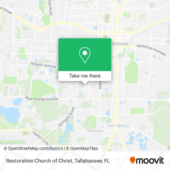Mapa de Restoration Church of Christ