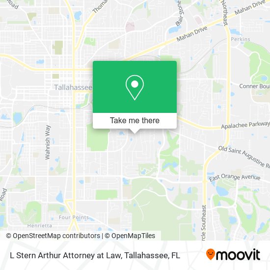 L Stern Arthur Attorney at Law map