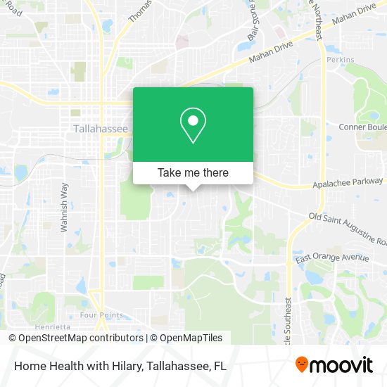 Mapa de Home Health with Hilary