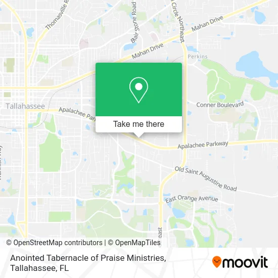 Anointed Tabernacle of Praise Ministries map